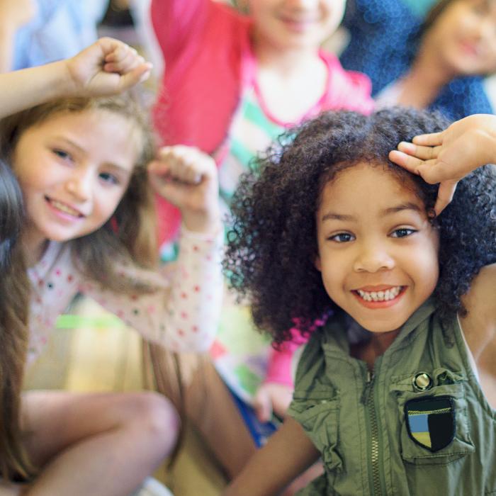 group of children playing inside | behavioral guidance apple valley mn