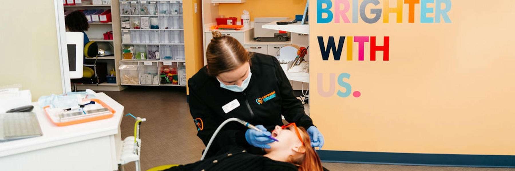 wall art in dental office | pediatric dentist apple valley mn