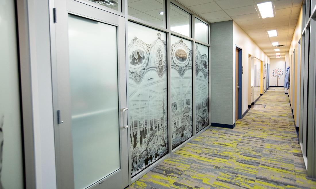 hallway of pediatric dentistry